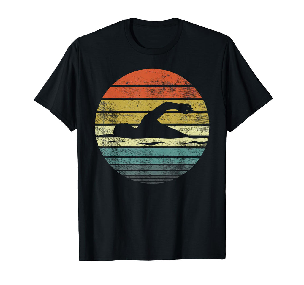Swimmer Gifts Funny Sunset Swim Coach T-Shirt - Streetwear Style Unisex - T-Shirt, Sweatshirt, Hoodie
