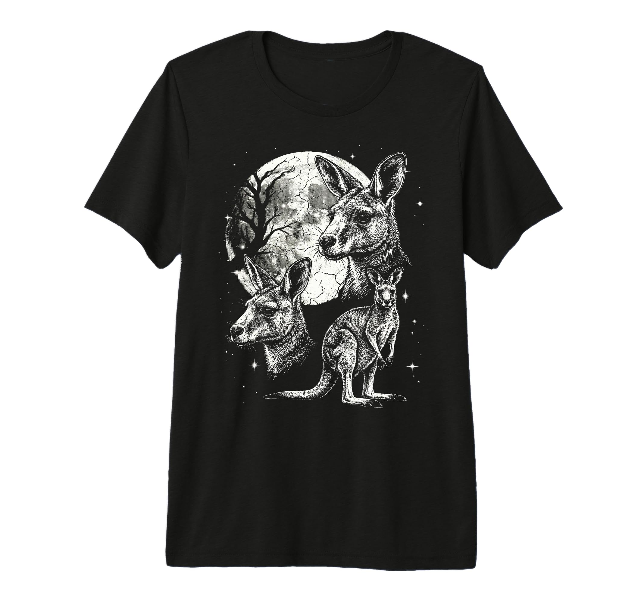 Kangaroo 90S Aesthetic Y2K Kangaroo T-Shirt - Minimalist Print for Adults - T-Shirt, Sweatshirt, Hoodie