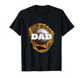 Baseball Dad Glove Father Realistic Sports T-Shirt - Unique Graphic Unisex - T-Shirt, Sweatshirt, Hoodie
