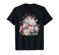 La Vie En Rose Roses Stained Glass T-Shirt - Aesthetic Graphic Men Women - T-Shirt, Sweatshirt, Hoodie