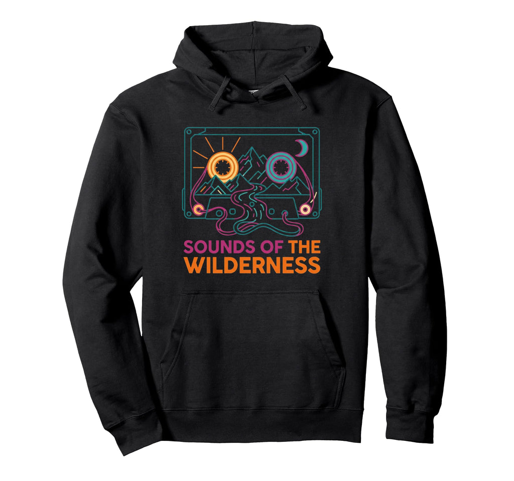 Sounds Wilderness Cassette Tape Sunse Hoodie - Aesthetic Graphic Men Women - T-Shirt, Sweatshirt, Hoodie