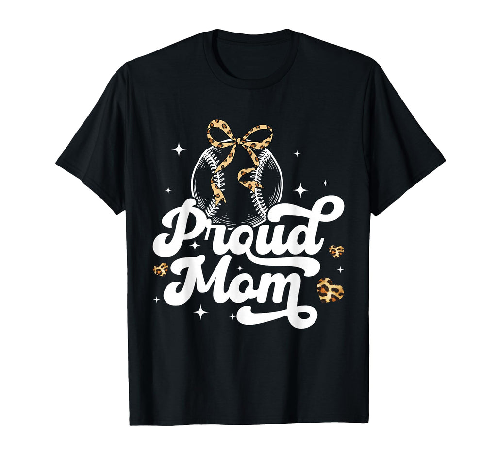 Proud Mom Number 12 Baseball Player Family T-Shirt - Unique Graphic Unisex - T-Shirt, Sweatshirt, Hoodie