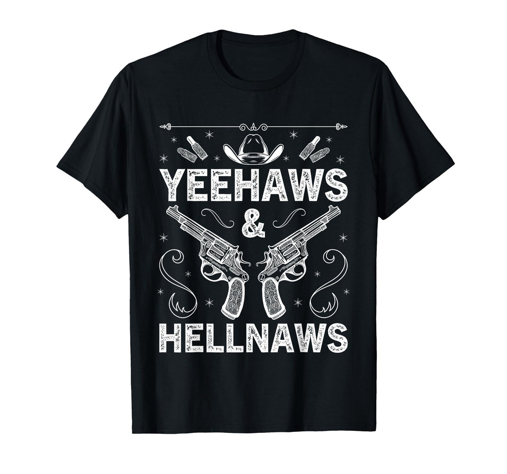Yeehaws And Hellnaws Western Country T-Shirt - Trendy Graphic Men Women - T-Shirt, Sweatshirt, Hoodie