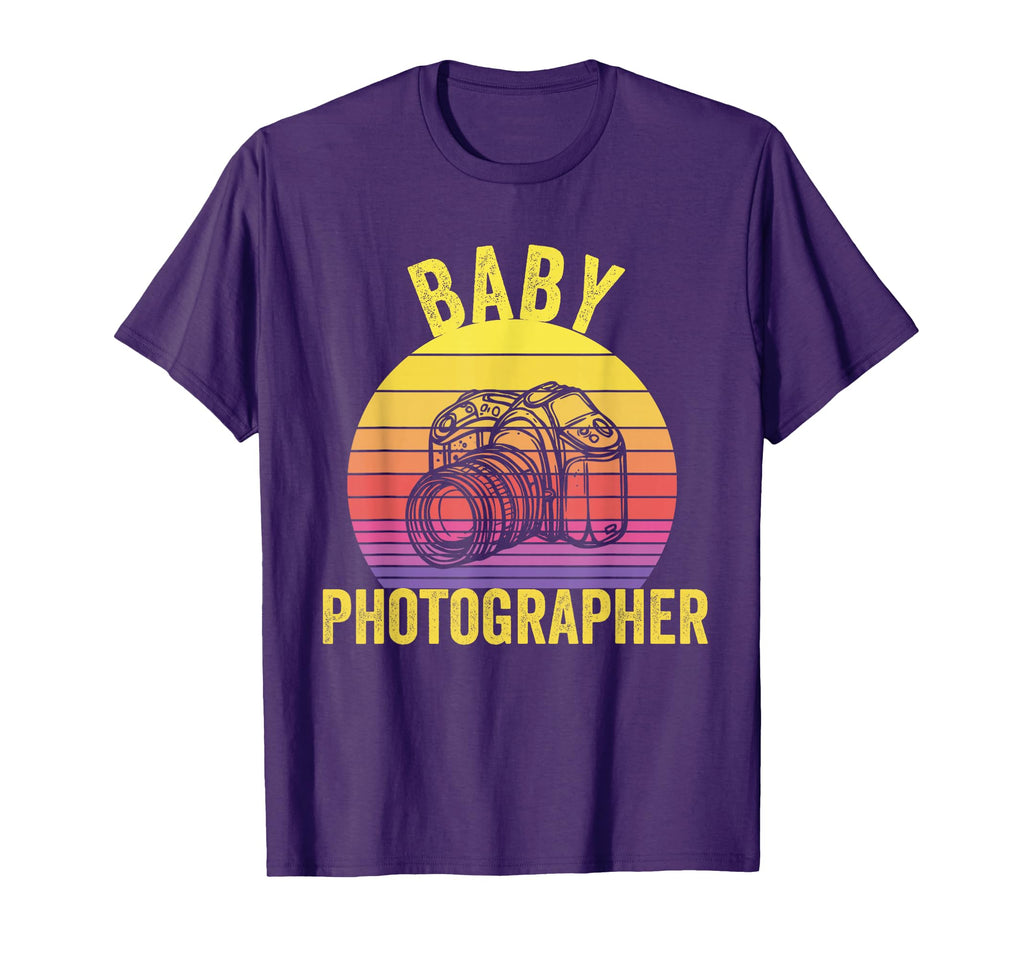 Photographer Newborn Camera Babies T-Shirt - Novelty Apparel for Adults - T-Shirt, Sweatshirt, Hoodie