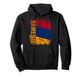 Armenia Flag Flag Distressed Armenia Hoodie - Streetwear Style Men Women - T-Shirt, Sweatshirt, Hoodie