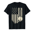 Banjo Musician Distressed American T-Shirt - Minimalist Print for Adults - T-Shirt, Sweatshirt, Hoodie