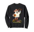 Howdy Boo Cowboy Ghost Halloween Sweatshirt - Fun Novelty Design Men Women - T-Shirt, Sweatshirt, Hoodie