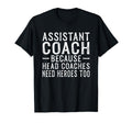 Coaching Assistant Soccer Coach Baseball Hoodie - Custom Art Print Unisex - T-Shirt, Sweatshirt, Hoodie