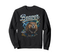 Beaver 90S Funny Beaver 80S Sweatshirt - Graphic Print for Adults - T-Shirt, Sweatshirt, Hoodie