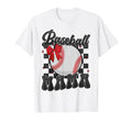 Baseball Mom Coquette Bow Mothers Day T-Shirt - Streetwear Style Unisex - T-Shirt, Sweatshirt, Hoodie