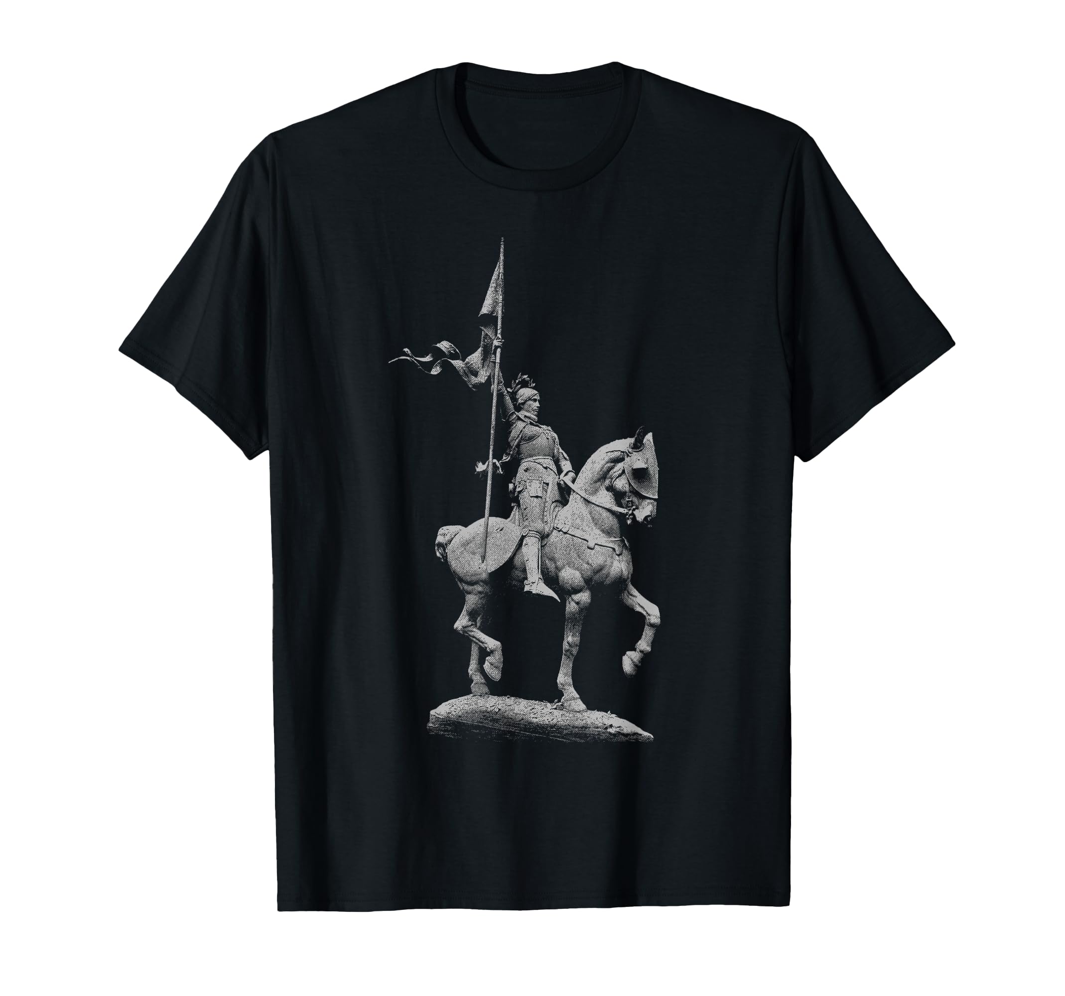 St Joan Arc Distressed Saint Catholic T-Shirt - Unique Graphic Men Women - T-Shirt, Sweatshirt, Hoodie