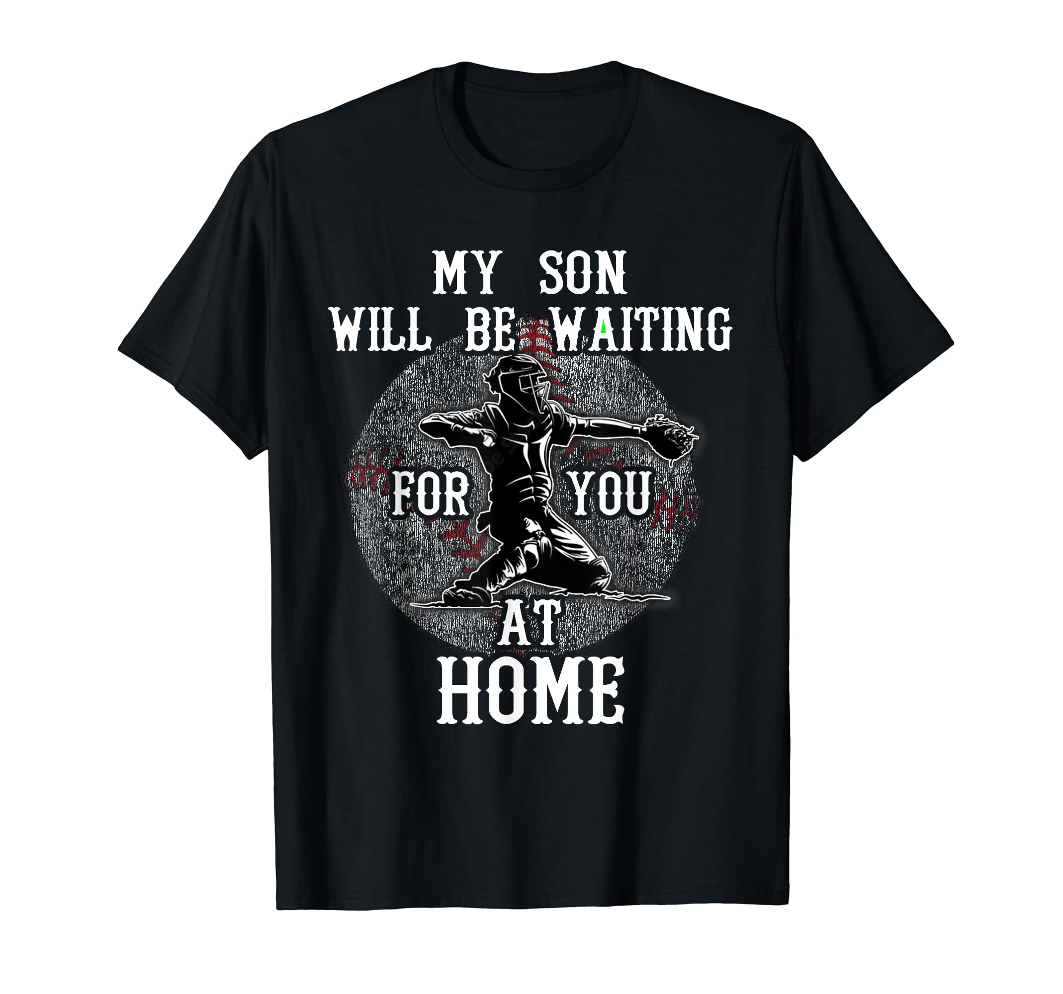 Catchers Mom Game Day Gear Mothers Favorite T-Shirt - Graphic Print Unisex - T-Shirt, Sweatshirt, Hoodie