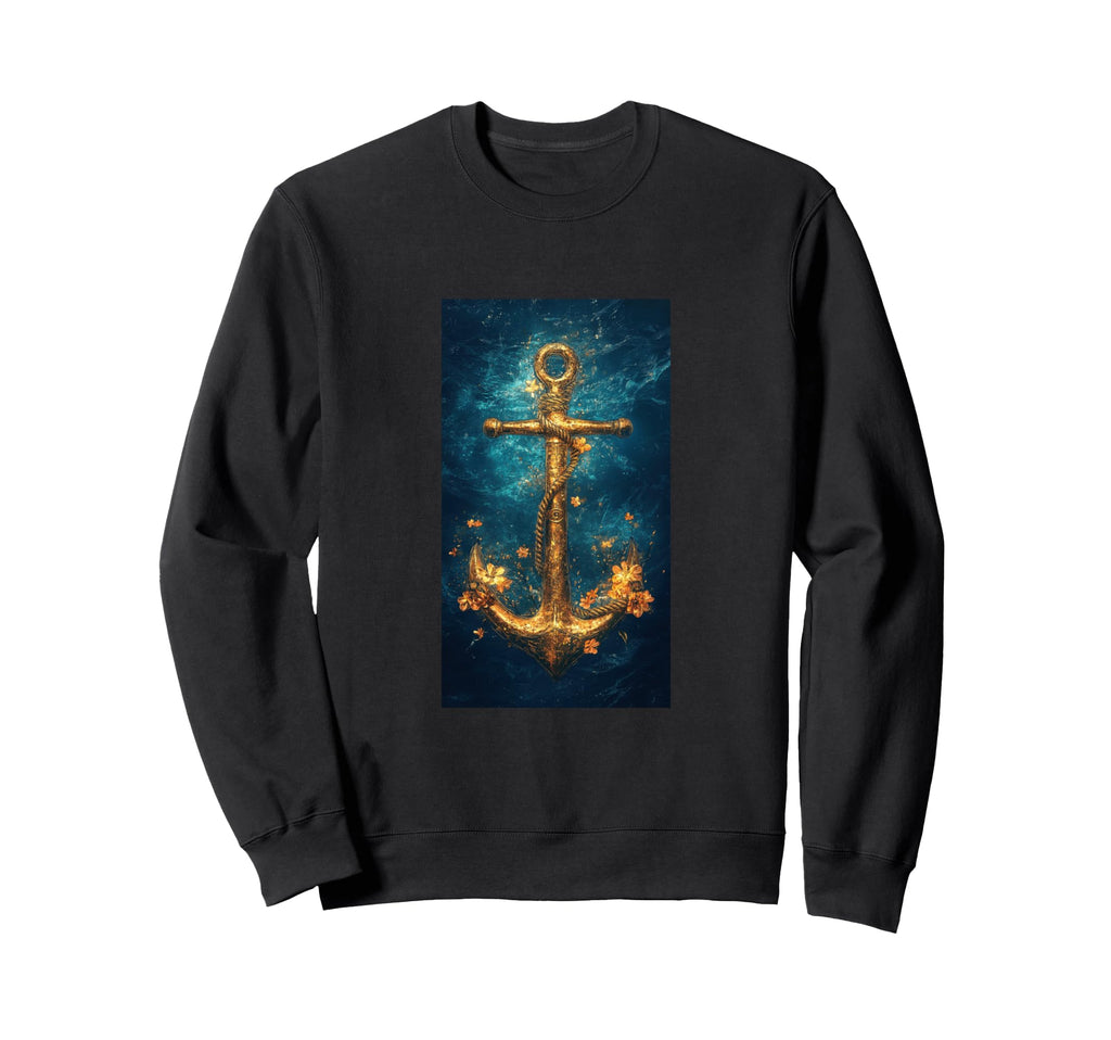 Gothic Cross Grunge Aesthetic Y2K Sweatshirt - Aesthetic Graphic Unisex - T-Shirt, Sweatshirt, Hoodie