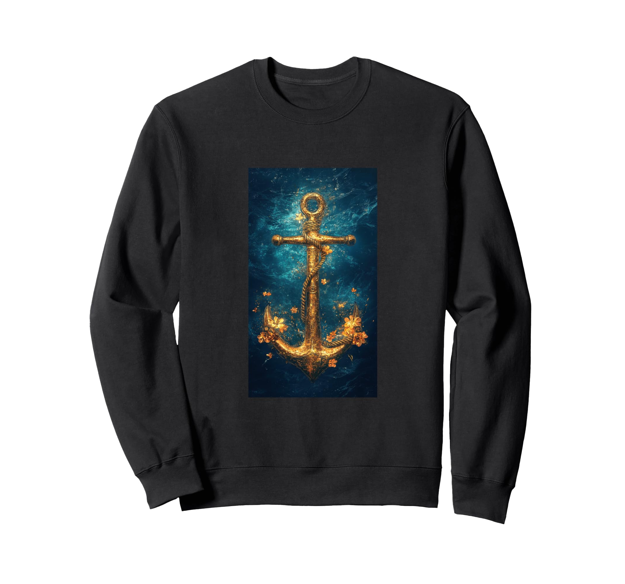 Gothic Cross Grunge Aesthetic Y2K Sweatshirt - Aesthetic Graphic Unisex - T-Shirt, Sweatshirt, Hoodie