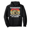 Photo Camera Photographer Flash Hoodie - Aesthetic Graphic Men Women - T-Shirt, Sweatshirt, Hoodie