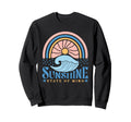 Sunshine Boho Summer Vacation Womens Sweatshirt - Custom Art Print Unisex - T-Shirt, Sweatshirt, Hoodie