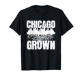 Chicago Grown Skyline Roots Illinois T-Shirt - Minimalist Print for Adults - T-Shirt, Sweatshirt, Hoodie