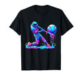 Funny Dripping Ice Cream Baseball Player T-Shirt - Trendy Graphic Unisex - T-Shirt, Sweatshirt, Hoodie