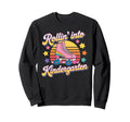 Rollin Into Kindergarten Roller Skate Sweatshirt - Novelty Apparel Unisex - T-Shirt, Sweatshirt, Hoodie