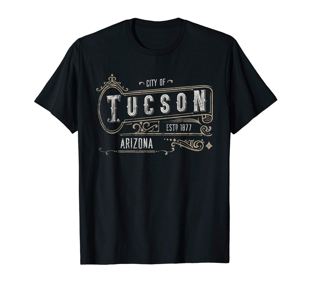 Tucson Az Victorian Home City T-Shirt - Minimalist Print for Adults - T-Shirt, Sweatshirt, Hoodie