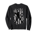 Baseball Us Camouflage Flag Sweatshirt - Novelty Apparel Men Women - T-Shirt, Sweatshirt, Hoodie