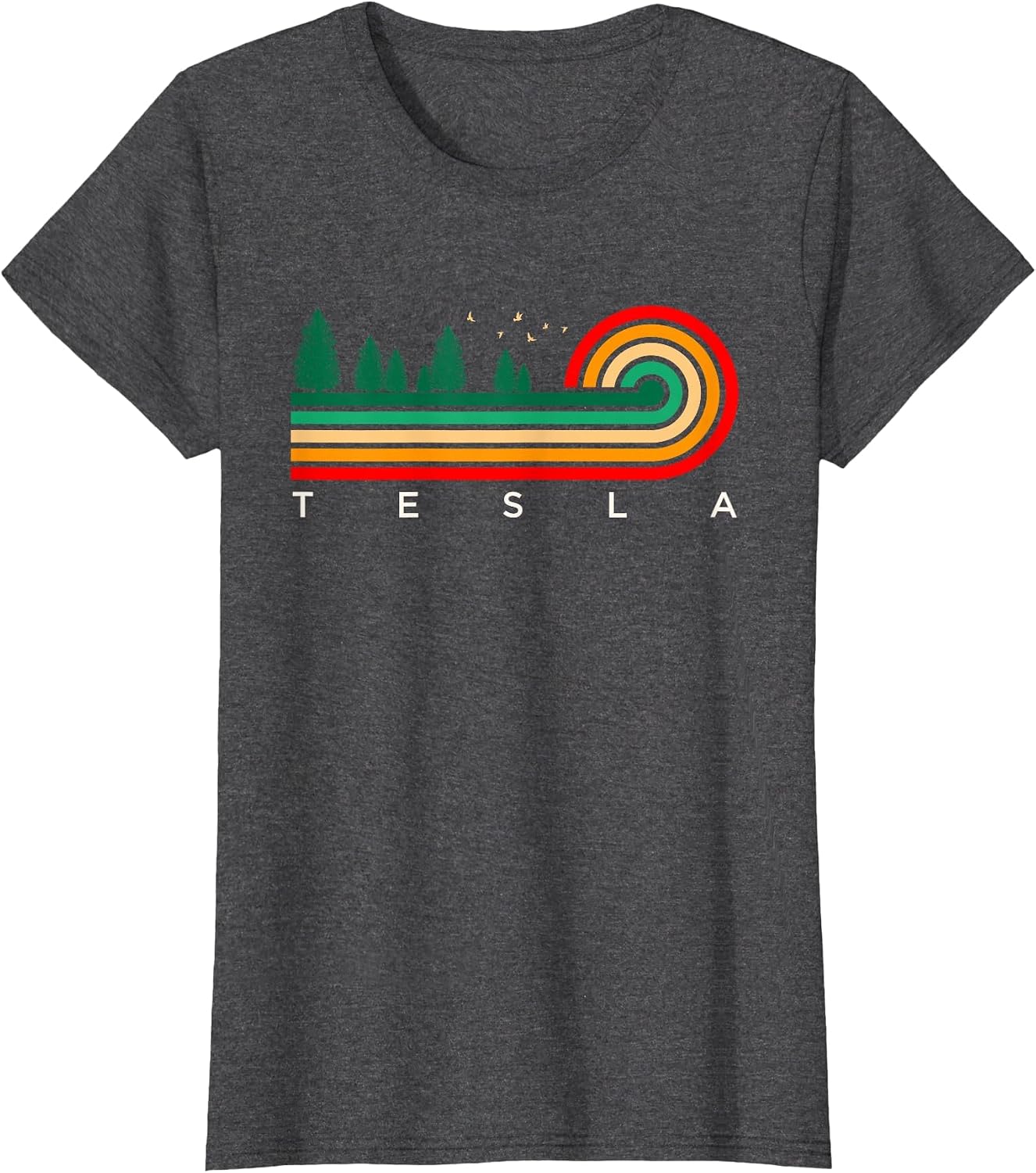 Tesla, WV Travel Souvenir - Adult & Kids T-Shirts, Sweatshirts & Hoodies apparel design preview 1
