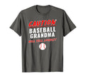 Baseball Grandma Caution Will Yell T-Shirt - Graphic Print Men Women - T-Shirt, Sweatshirt, Hoodie
