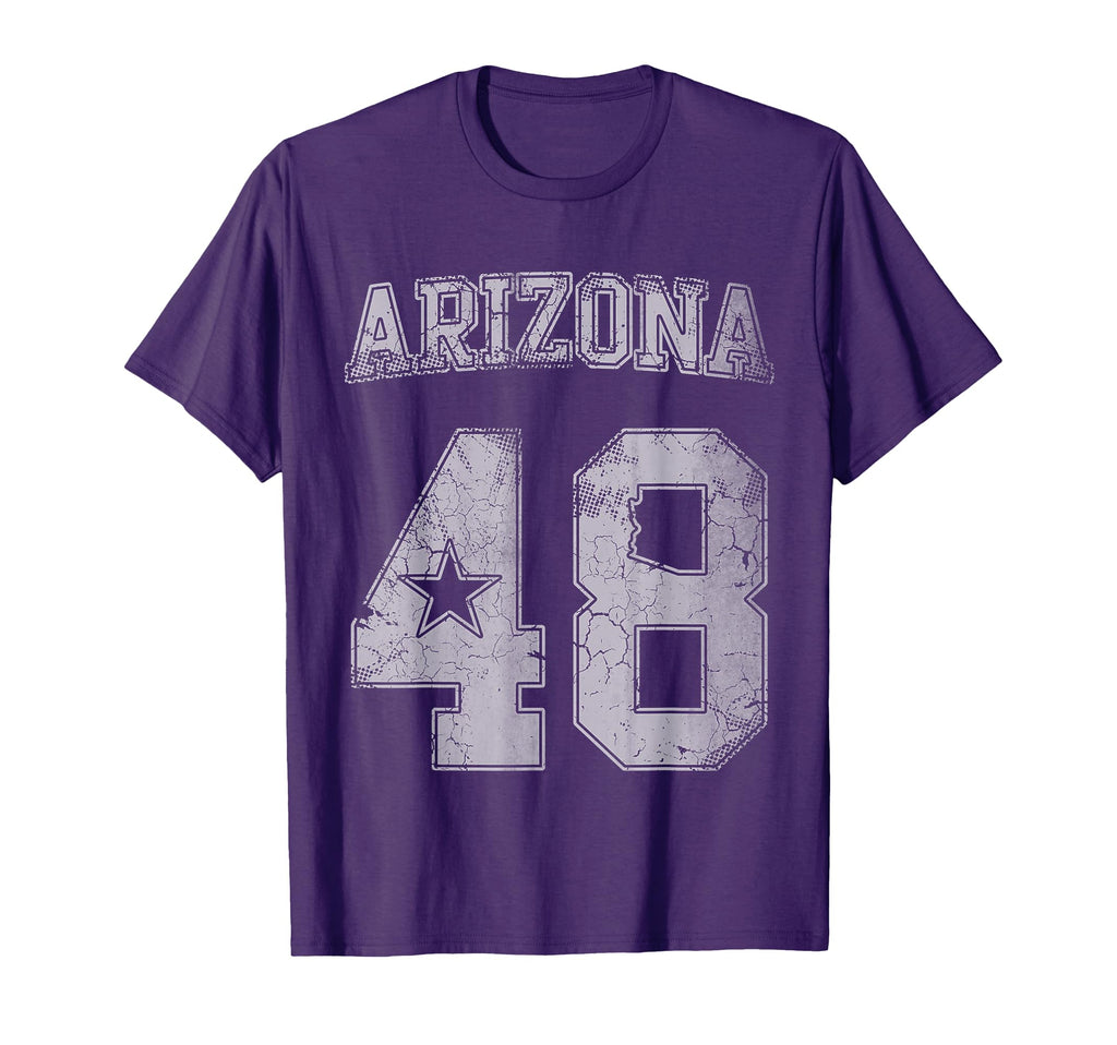 Arizona 48Th State Arizonian Family T-Shirt - Streetwear Style for Adults - T-Shirt, Sweatshirt, Hoodie