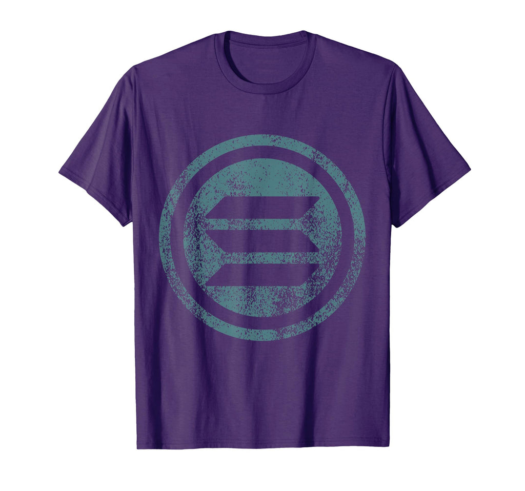 Solana Sol Logo Crypto Blockchain T-Shirt - Streetwear Style for Adults - T-Shirt, Sweatshirt, Hoodie