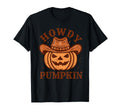 Howdy Pumpkin Autumn Western Halloween T-Shirt - Trendy Graphic Unisex - T-Shirt, Sweatshirt, Hoodie