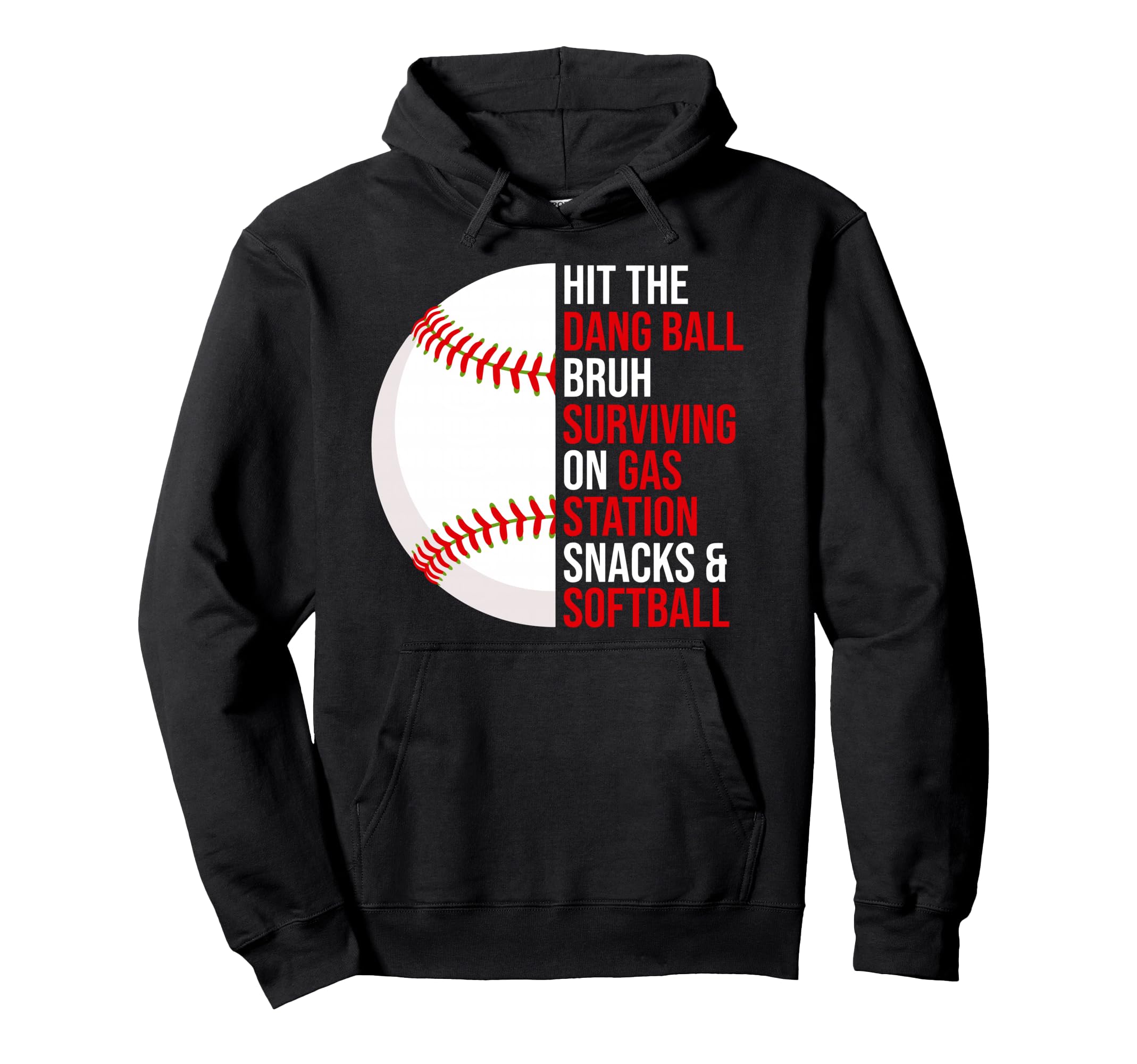 Surviving Baseball Season Stitches Hoodie - Trendy Graphic Unisex - T-Shirt, Sweatshirt, Hoodie