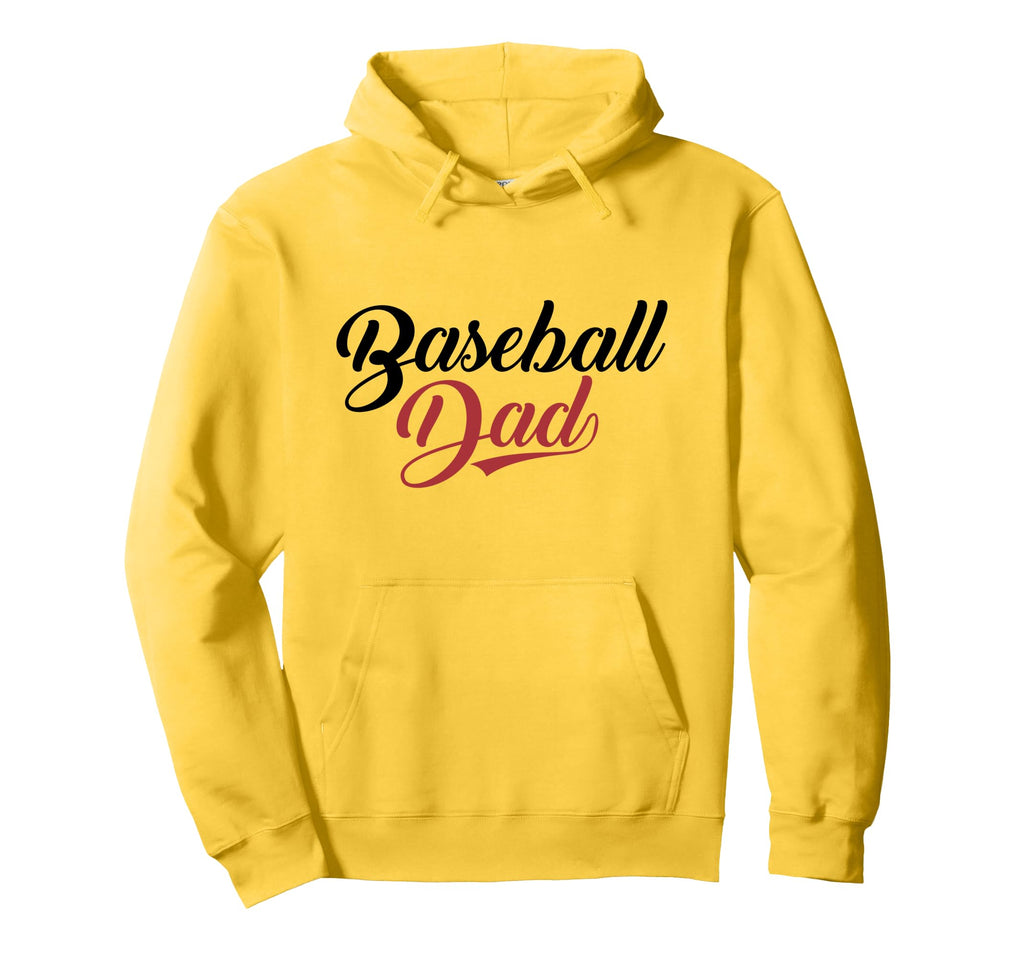 Baseball Dad Script Hoodie - Streetwear Style Men Women - T-Shirt, Sweatshirt, Hoodie