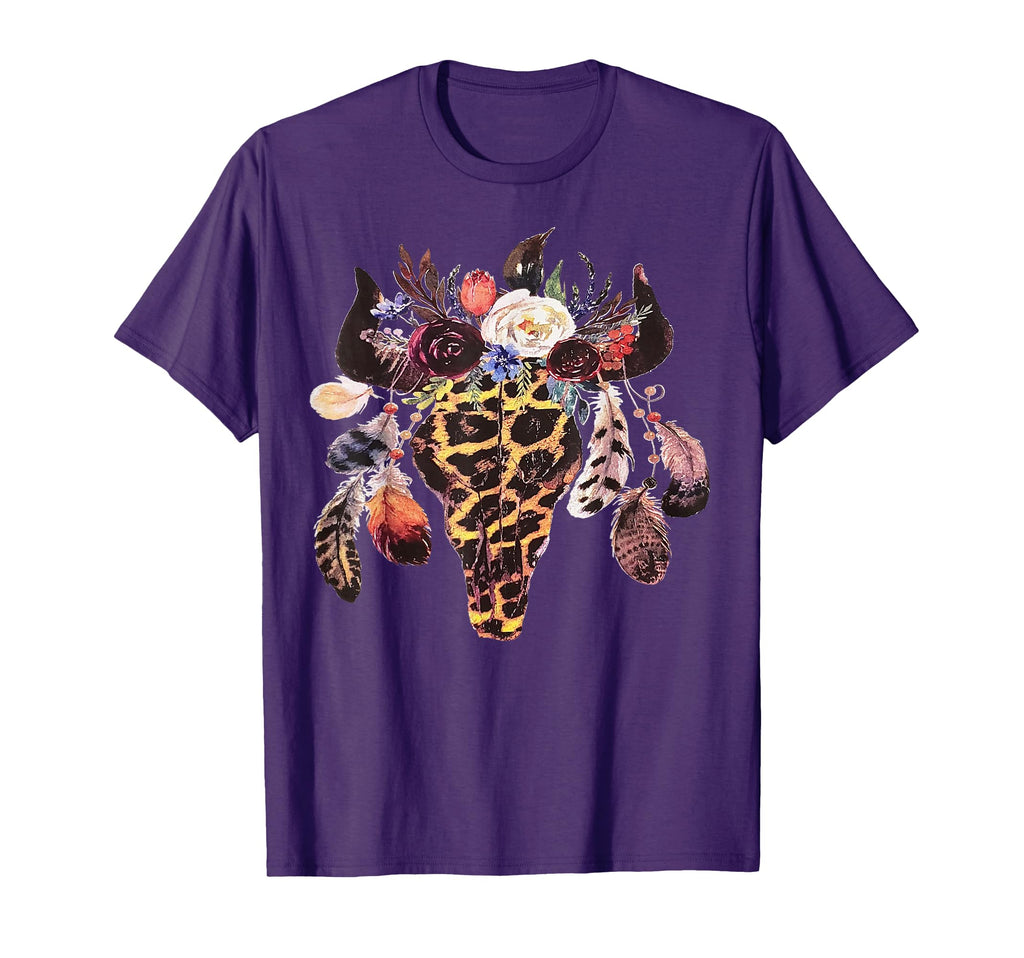 Western Boho Cow Cowgirl Cowboy T-Shirt - Casual Everyday Wear for Adults - T-Shirt, Sweatshirt, Hoodie