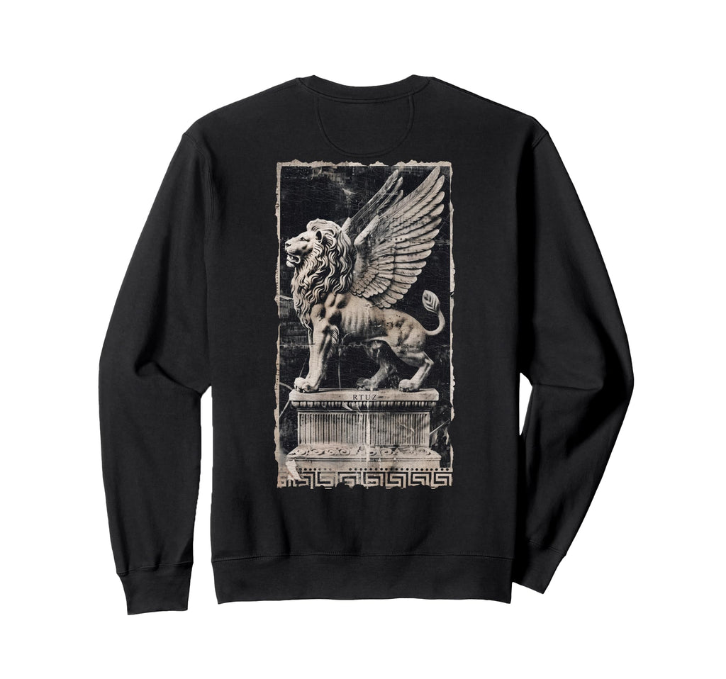 Y2K Back Streetwear Lion Sweatshirt - Fun Novelty Design for Adults - T-Shirt, Sweatshirt, Hoodie