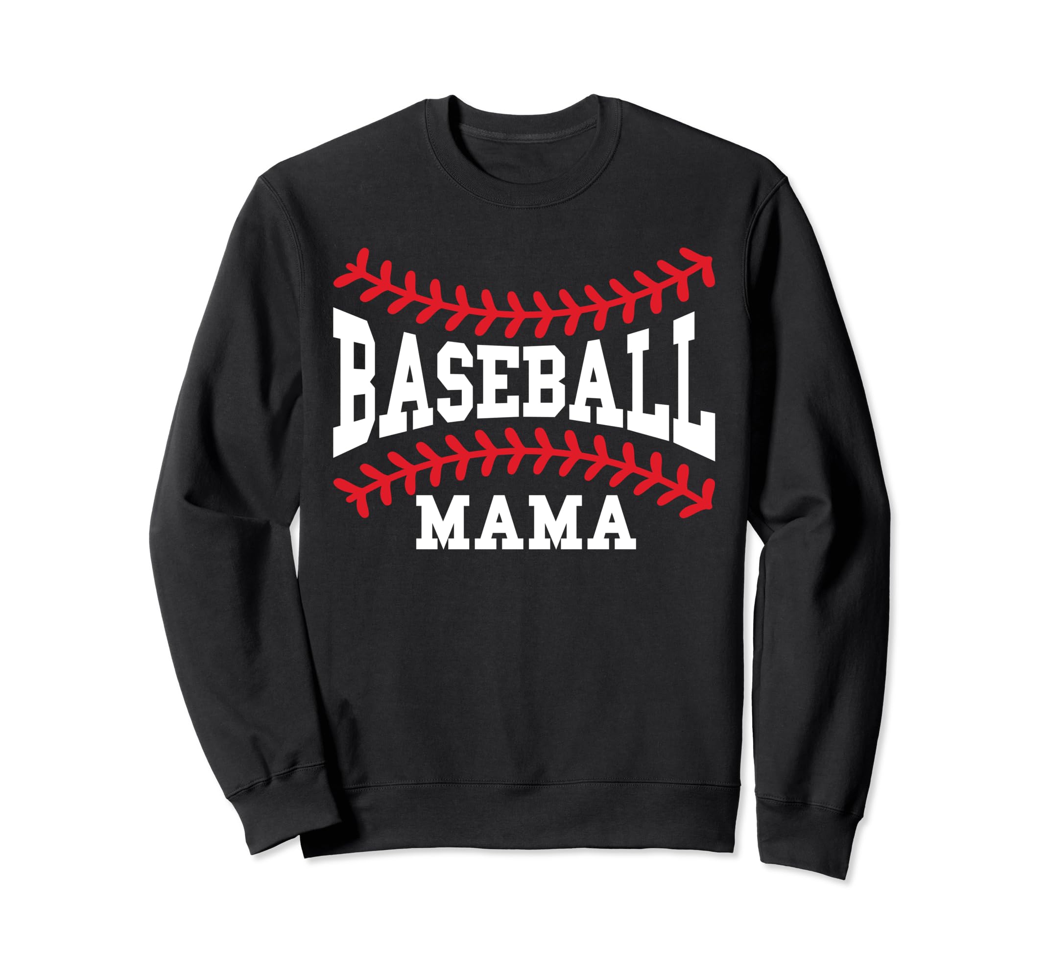 Baseball Mama Laces Little League Sweatshirt - Streetwear Style for Adults - T-Shirt, Sweatshirt, Hoodie