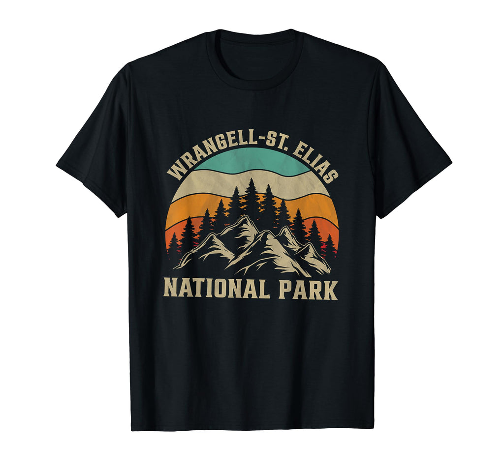 Wrangell St Elias National Park T-Shirt - Custom Art Print for Adults - T-Shirt, Sweatshirt, Hoodie