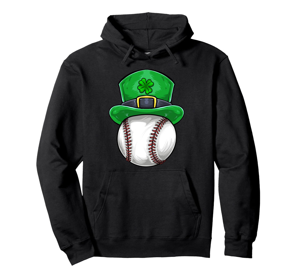 Irish St Patricks Day Baseball Hoodie - Casual Everyday Wear for Adults - T-Shirt, Sweatshirt, Hoodie