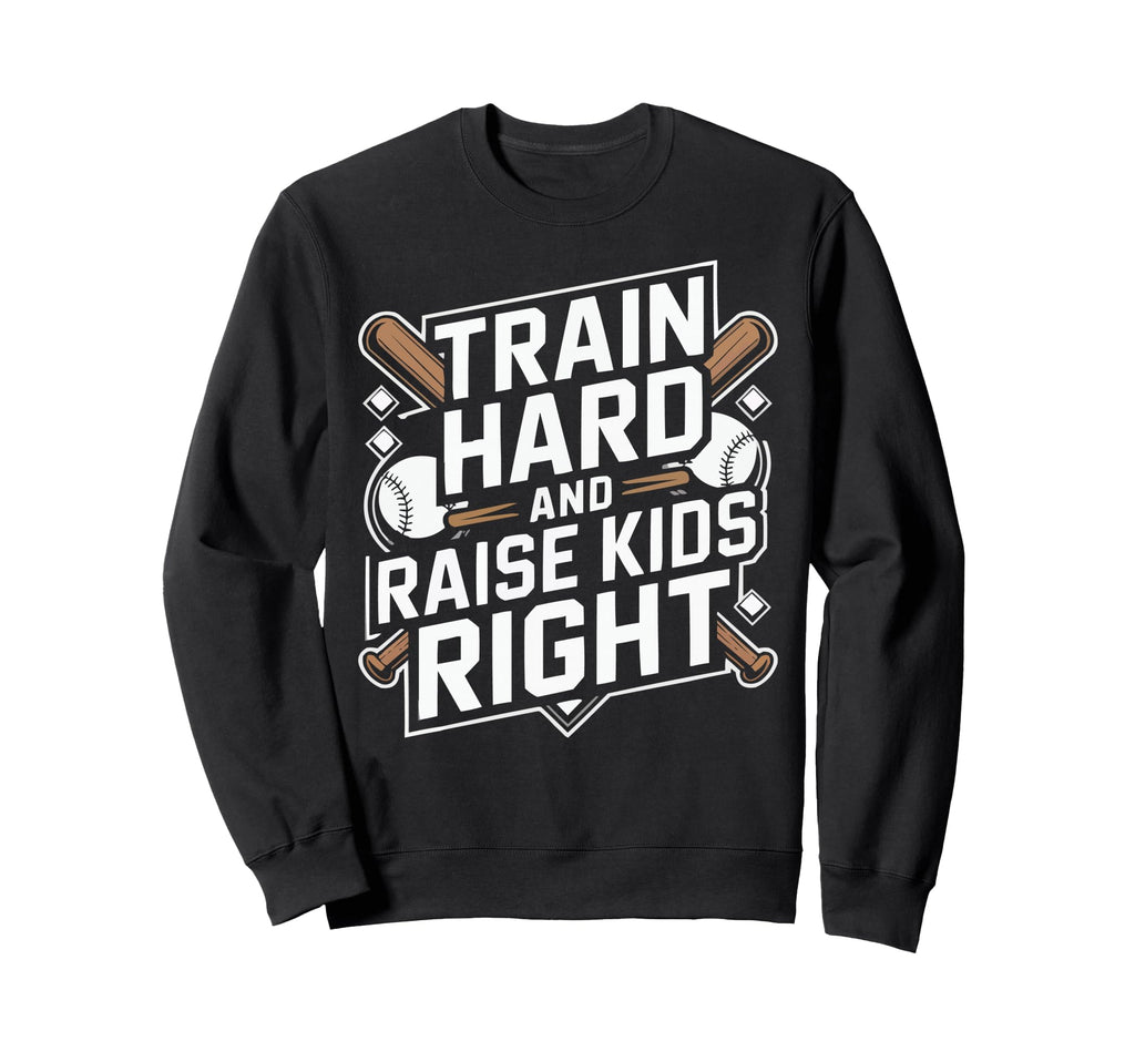 Baseball Dad Baseballer Daddy Sweatshirt - Custom Art Print for Adults - T-Shirt, Sweatshirt, Hoodie