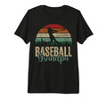 Grandpa Baseball Player Grandson T-Shirt - Fun Novelty Design Men Women - T-Shirt, Sweatshirt, Hoodie