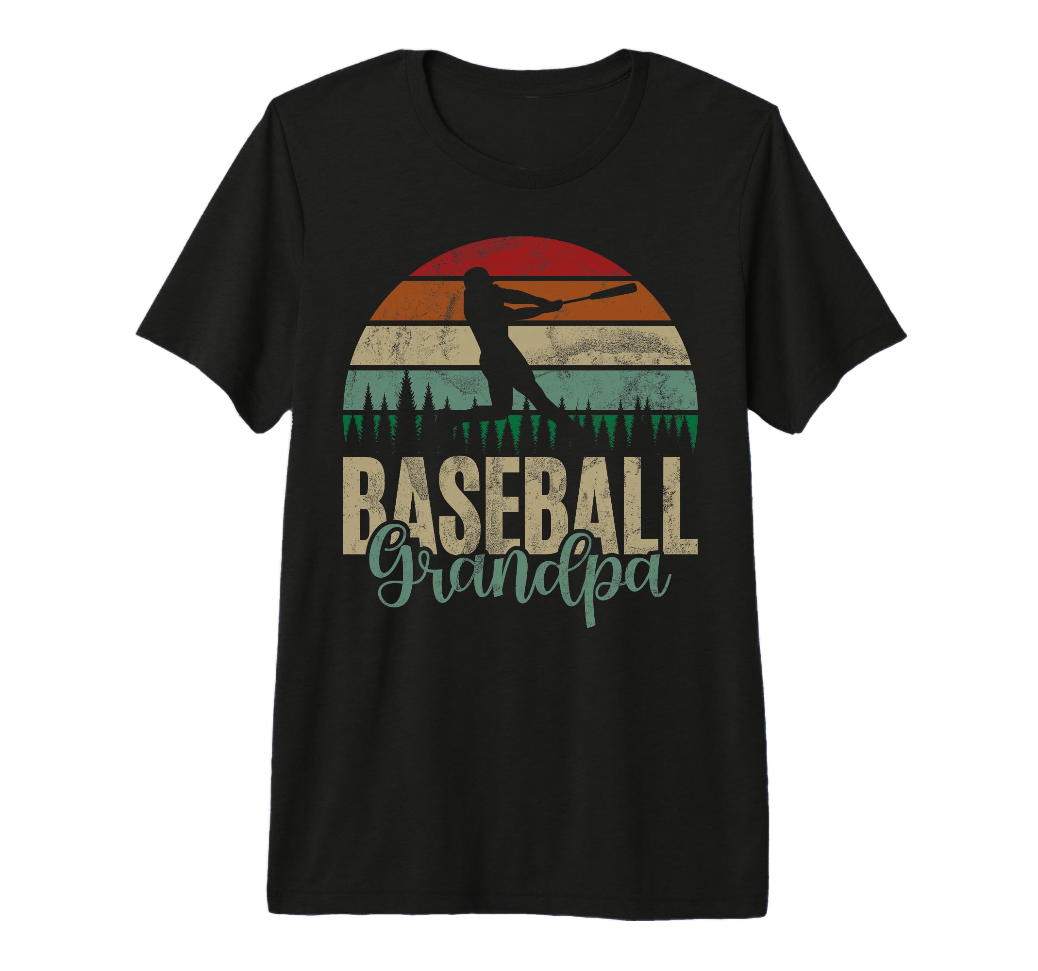 Grandpa Baseball Player Grandson T-Shirt - Fun Novelty Design Men Women - T-Shirt, Sweatshirt, Hoodie