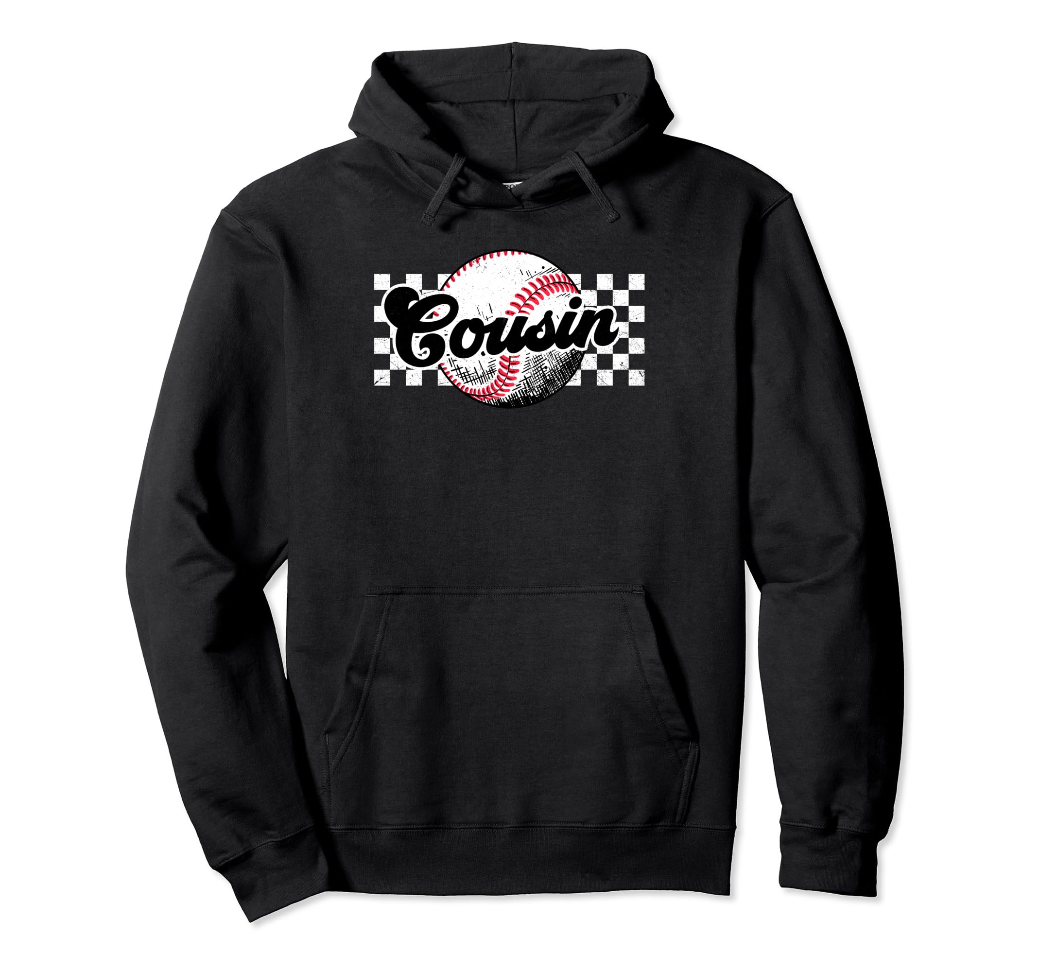 Baseball Cousin T Ball Cousin Hoodie - Novelty Apparel for Adults - T-Shirt, Sweatshirt, Hoodie