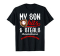 Baseball Mom Baseball Player Mama T-Shirt - Custom Art Print Men Women - T-Shirt, Sweatshirt, Hoodie