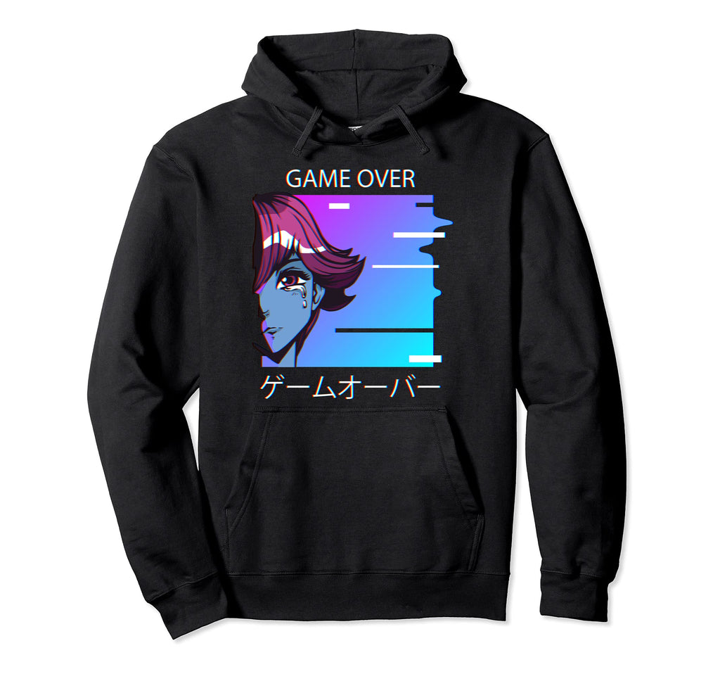 Lo Fi Sad Anime E Gaming Hoodie - Casual Everyday Wear for Adults - T-Shirt, Sweatshirt, Hoodie