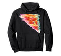 Vaporwave Pepperoni Pizza Glitch Art Hoodie - Aesthetic Graphic Unisex - T-Shirt, Sweatshirt, Hoodie