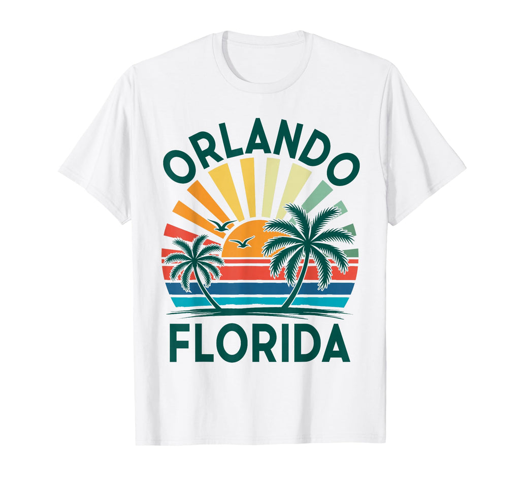 Orlando Beach Florida Vacation T-Shirt - Aesthetic Graphic for Adults - T-Shirt, Sweatshirt, Hoodie