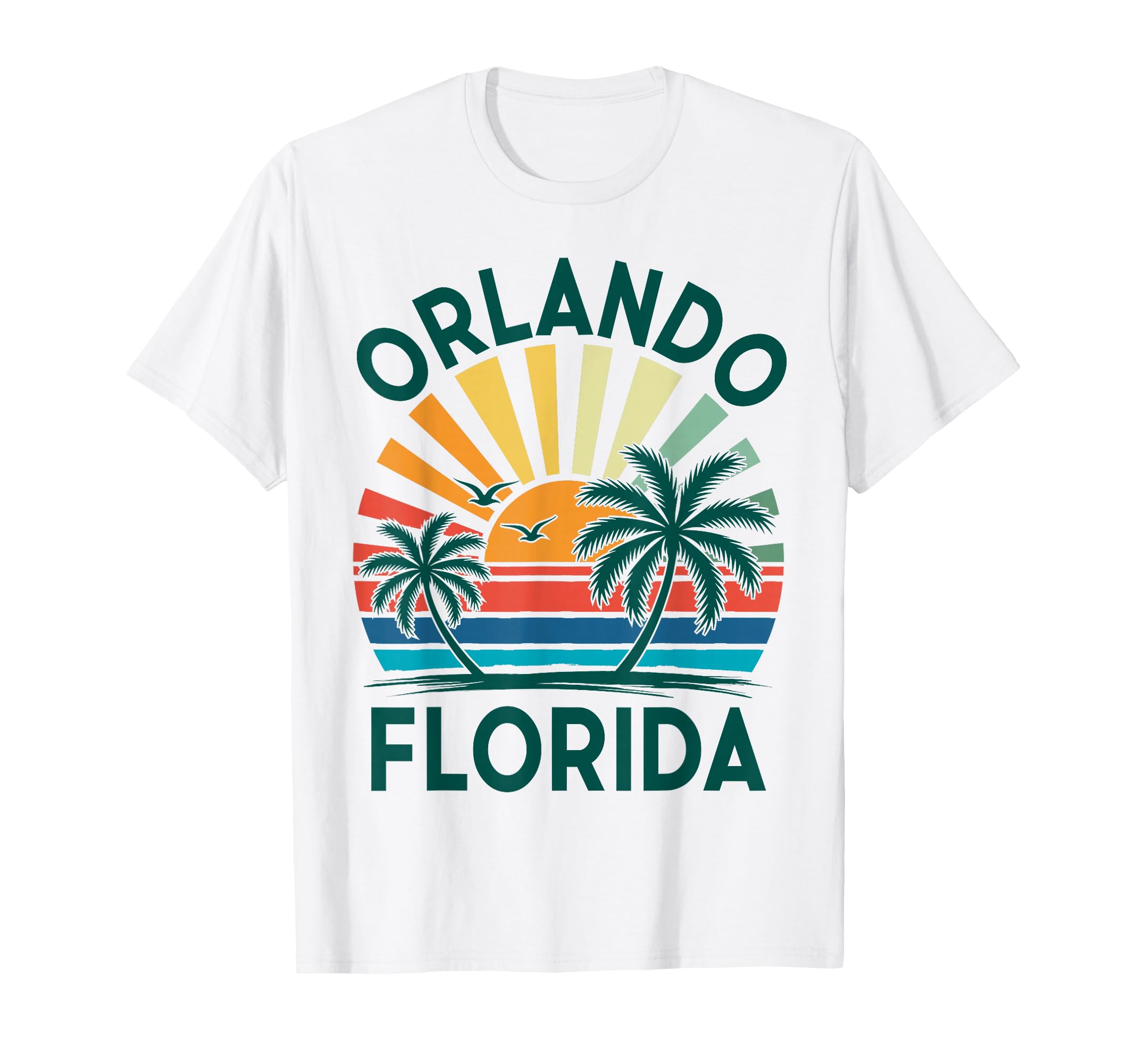 Orlando Beach Florida Vacation T-Shirt - Aesthetic Graphic for Adults - T-Shirt, Sweatshirt, Hoodie