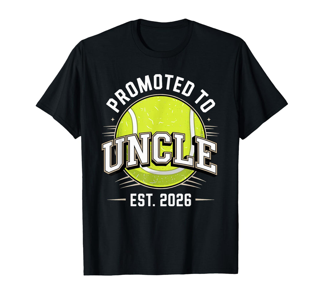 Promoted To Uncle Est 2026 Baseball T-Shirt - Trendy Graphic Men Women - T-Shirt, Sweatshirt, Hoodie
