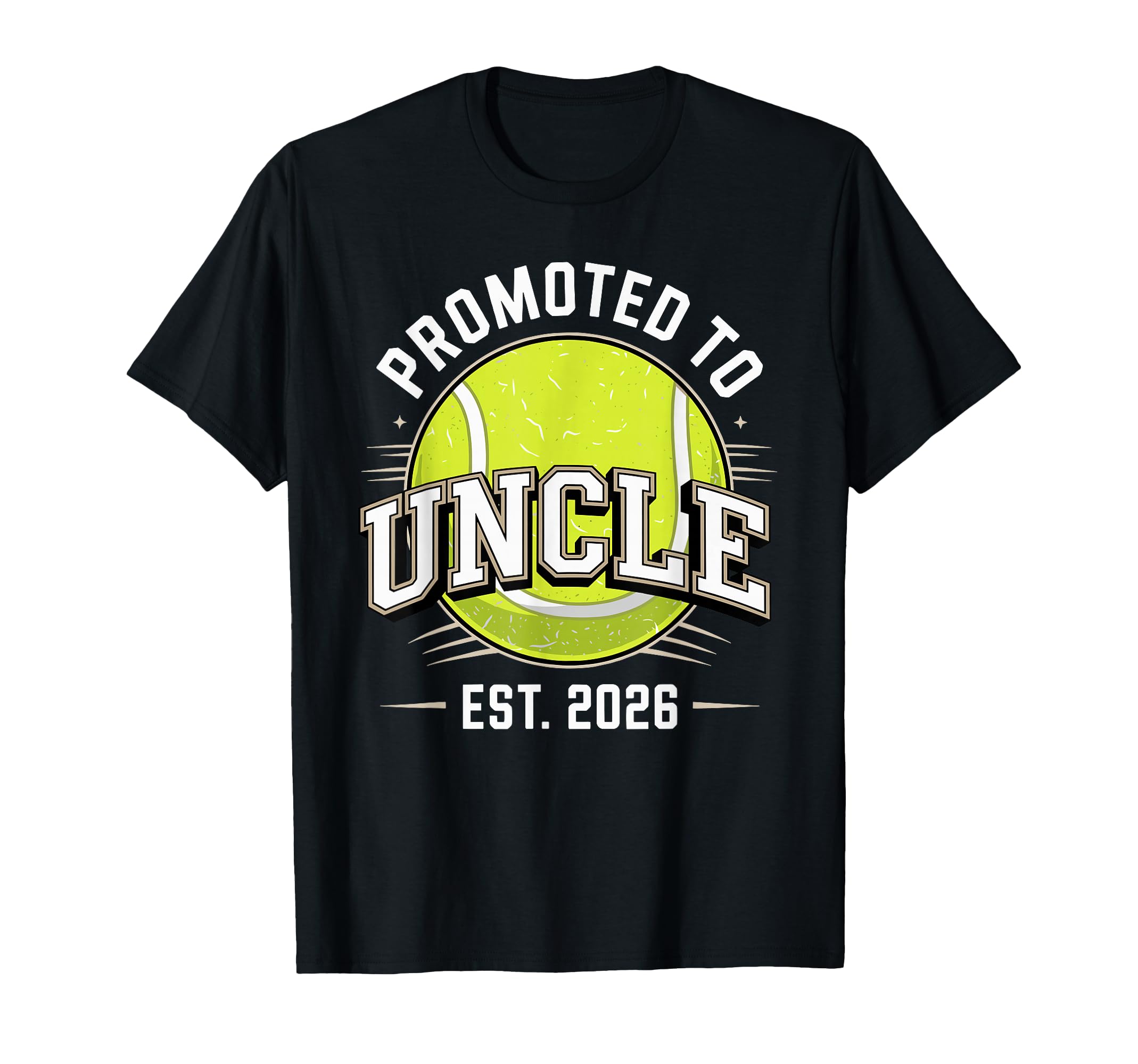 Promoted To Uncle Est 2026 Baseball T-Shirt - Trendy Graphic Men Women - T-Shirt, Sweatshirt, Hoodie