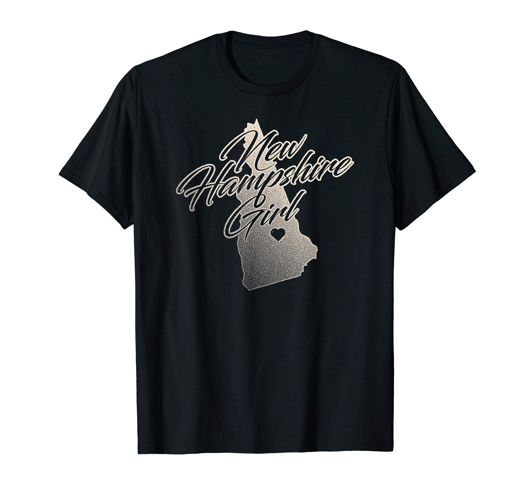 New Hampshire Distressed State T-Shirt - Novelty Apparel for Adults - T-Shirt, Sweatshirt, Hoodie