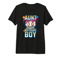 Aunt Birthday Baseball Ice Cream Drip T-Shirt - Graphic Print Unisex - T-Shirt, Sweatshirt, Hoodie